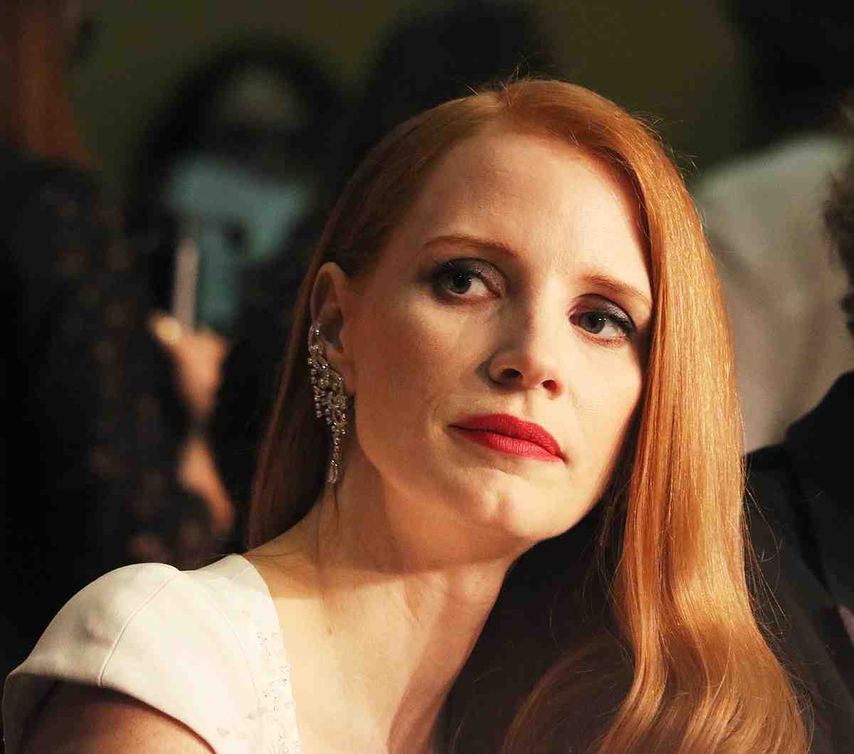 chastain, cannes